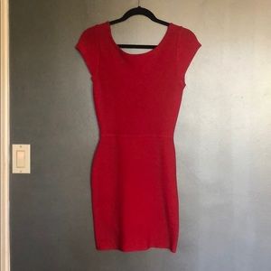 BCBG MAXAZRIA red dress